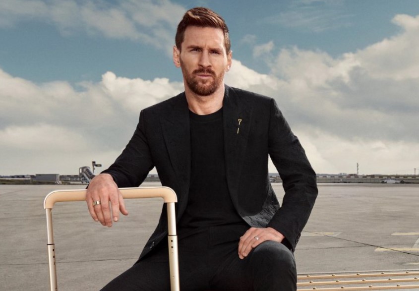 Lionel Messi, modelo estrella de Louis Vuitton: la reacción de Antonela  Roccuzzo al ver las fotos